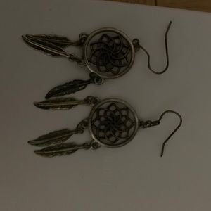 Dream catcher earrings